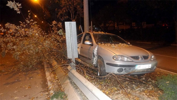Bursa’da aşırı hız kaza getirdi!