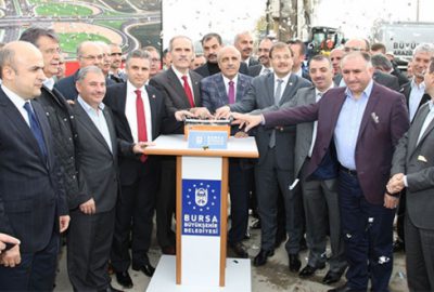 Demirtaş Köprülü Kavşağı’nın temeli törenle atıldı