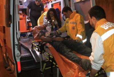 Bursa`da faciadan kıl payı dönüldü