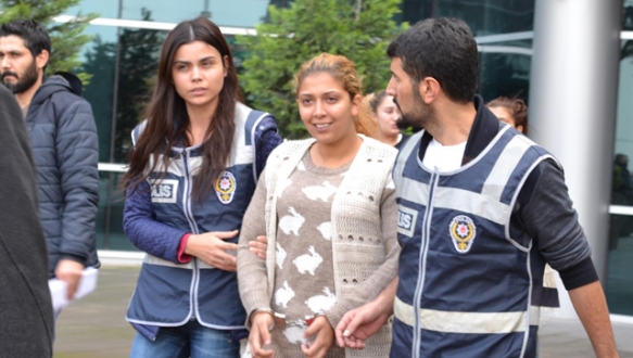 Karnındaki bebeğiyle cezaevine