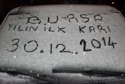 Bursa beyaza büründü