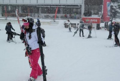 Uludağ’da kar kalınlığı 1 metreyi aştı