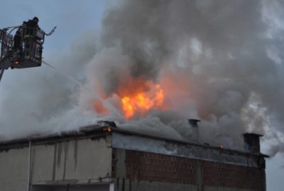 Bursa`da korkutan yangın