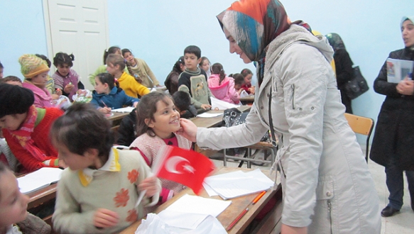 İnegöl`de 463 Suriyeli öğrenci eğitim görüyor İnegöl`de 463 Suriyeli öğrenci eğitim görüyor