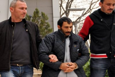 Polise teslim olan zanlı adliyeye