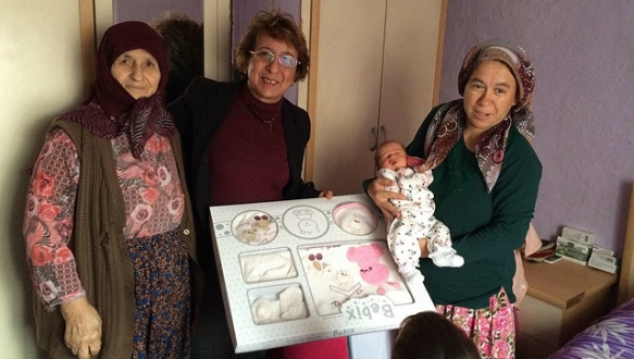 Yeni annelere belediye sürprizi