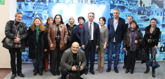 Bulgar gazetecilerden Olay Medya’ya ziyaret