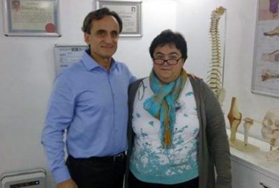 20 yıllık boyun fıtığından Türkiye’de kurtuldu