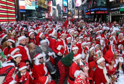 Noel Babalar ünlü meydanda