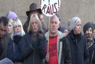 Irkçılığı protesto ettiler