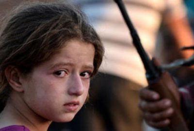 350 çocuğa savaş eğitimi