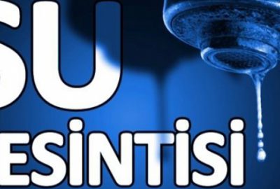 Bursa’da su kesintisi