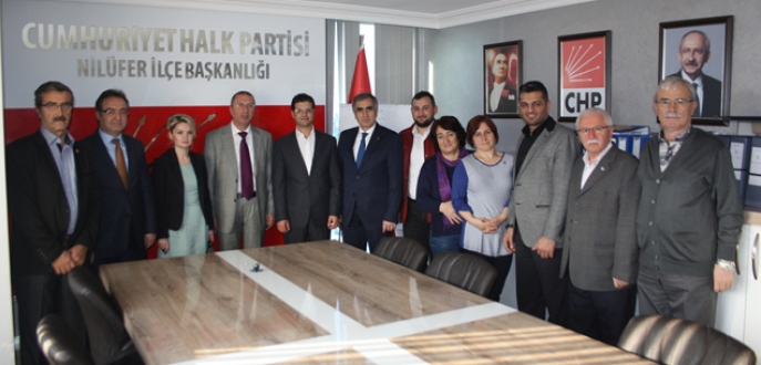 Celil Çolak’tan CHP ve MHP’ye ziyaret