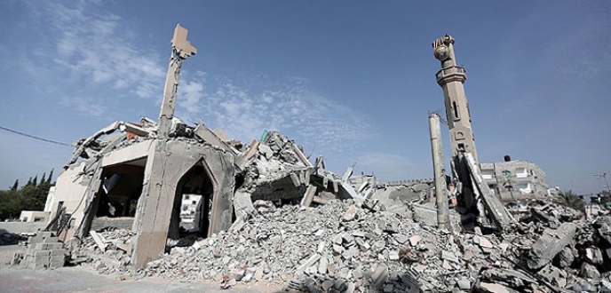 Gazze’de yıkılan camilerin yerine yenileri yapılacak