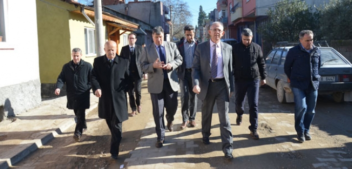 İznik sokakları yeniden yapılacak