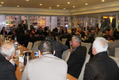 Çolak muhtarlarla buluştu