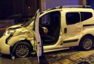 Bursa’da aşırı hız kaza getirdi