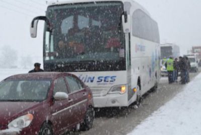 Bursa-Ankara karayolu yine kapandı