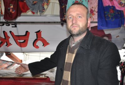 Pazar yerinin çatısı çöktü