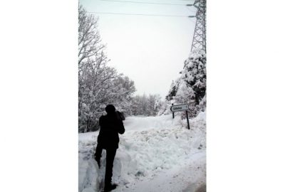 Kapalı yollarda beyaz esaretle müthiş mücadele