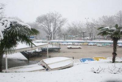 Bursa’da kartpostallık kar manzaraları