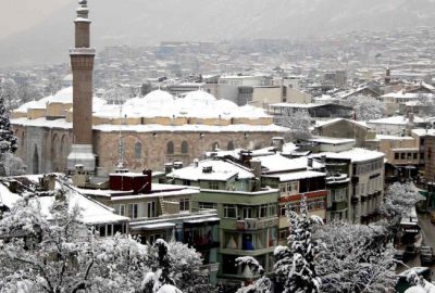 Bursa’nın tarihi mekanlarından kartpostallık görüntüler