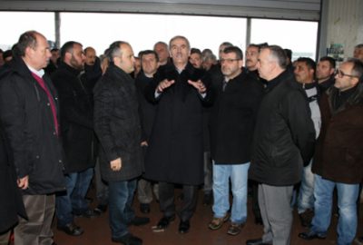 Çatısı çöken pazar yeri için Büyükşehir devrede