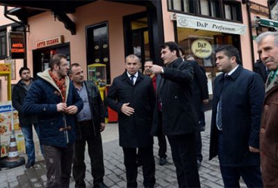 Apolyont Hanı esnafı yardım istedi