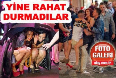 Yine rahat durmadılar