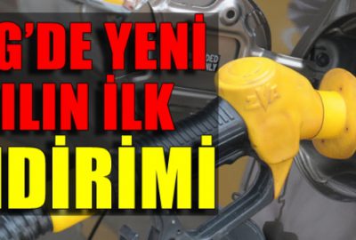 Otogaza da indirim geldi