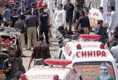 Pakistan’da futbol sahasında bombalı saldırı