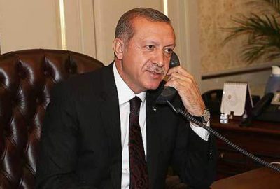 Erdoğan kurtarılan astsubayın eşini aradı