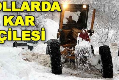 Bursa’da kar, 145 mahalle yolunu kapattı