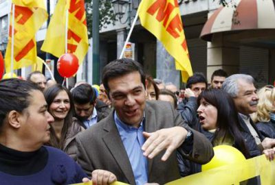 SYRIZA’ya destek artıyor