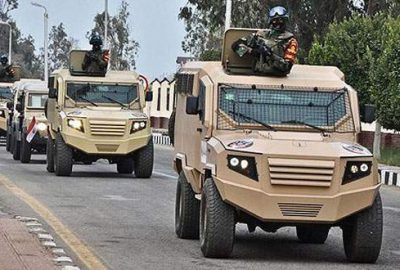 Mısır ordusu Sina’da operasyon düzenledi