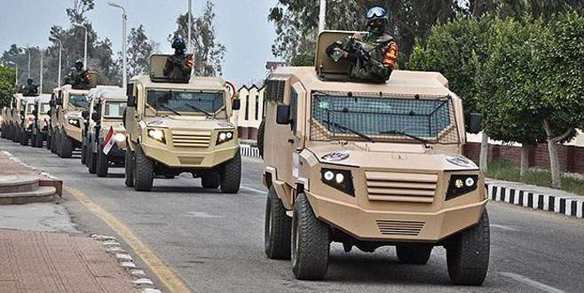 Mısır ordusu Sina’da operasyon düzenledi