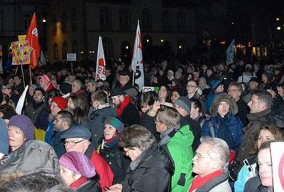 Almanya’da PEGIDA protesto edildi