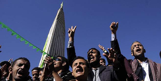 Yemen’de ‘darbe’ye protesto