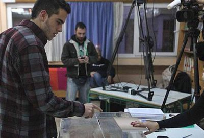 Yunanistan’da halk sandık başında