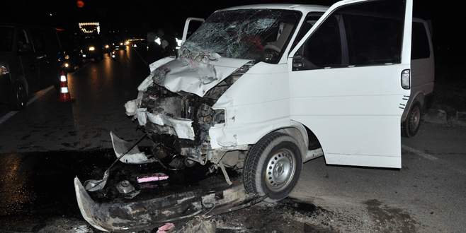 Bursa’da feci kaza: 4 yaralı