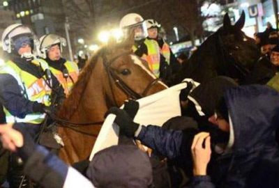 Gösteride olay çıktı