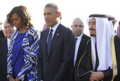 Kral Obama’yı bırakıp gitti