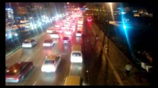 Minibüslerin kaldırımdaki tehlikeli yolculuğu