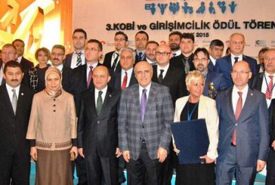 KOSGEB Ödül törenine Bursa imzası