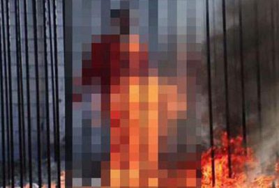 IŞİD Ürdünlü pilotu yakarak öldürdü