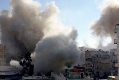 Muhalifler Şam’ı füzelerle vurdu