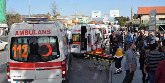 İzmir’de trende patlama: 7 yaralı