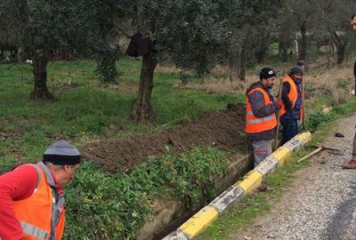 Su kanalları temizleniyor