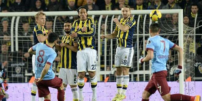 Fenerbahçe Trabzonspor’la berabere kaldı