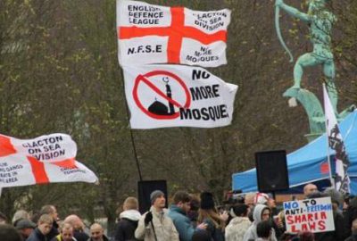 İngiltere’de İslam karşıtı yürüyüş düzenlendi